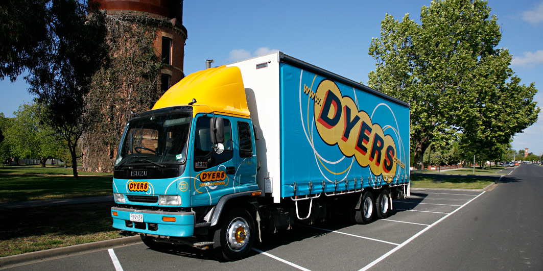 Dyers Logistics general freight truck